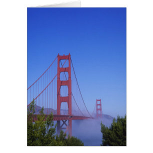 Golden Gate Bridge, San Francisco, Kalifornien, Hälsningskort