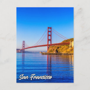 Golden Gate Bridge, San Francisco, Kalifornien Vykort