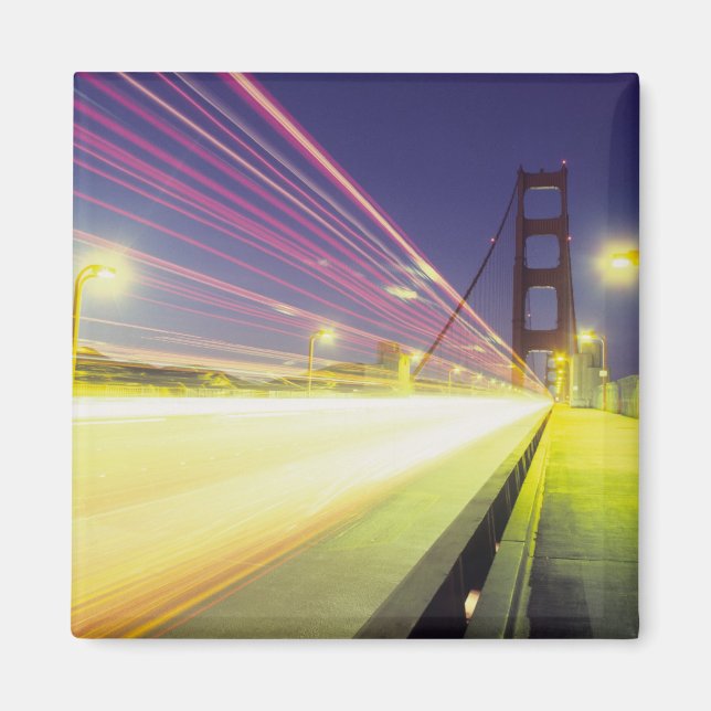 Golden Gate Bridge, trafikljus, San Magnet (Framsidan)