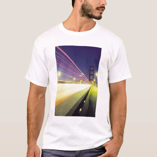 Golden Gate Bridge, trafikljus, San Tee Shirt (Framsida)