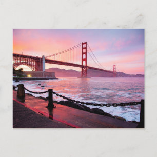 Golden Gate-bron, landskapsfoto, Vykort