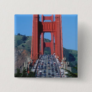 Golden Gate-bron och San Francisco Bay Knapp