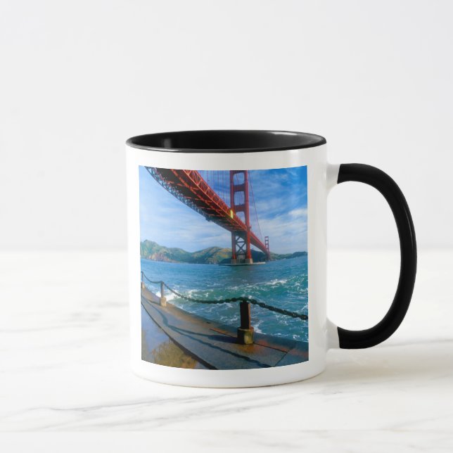 Golden Gate-bron och San Francisco Bay Mugg (Höger)