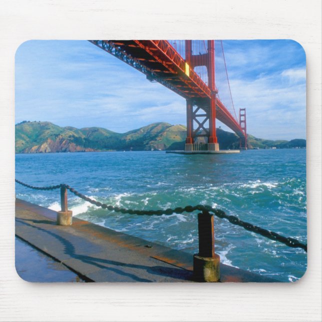 Golden Gate-bron och San Francisco Bay Musmatta (Framsidan)