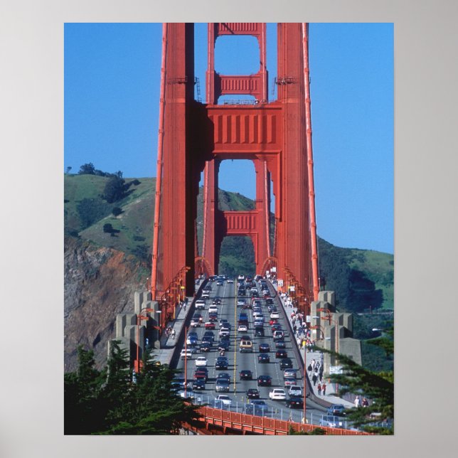 Golden Gate-bron och San Francisco Bay Poster (Framsidan)