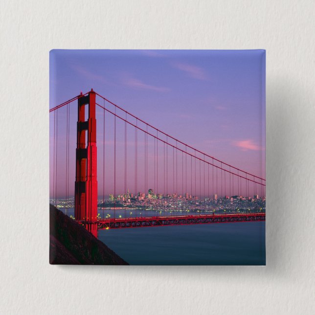 Golden Gate-bron, San Francisco, Kalifornien, 7 Knapp (Framsida)