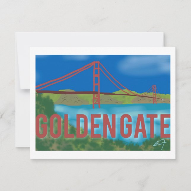 Golden Gate Tack Kort (Framsida)