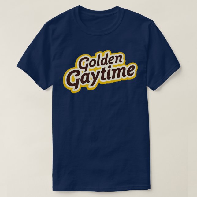Golden Gaytime 1 T Shirt (Design framsida)