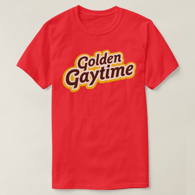 Golden Gaytime T Shirt (Design framsida)
