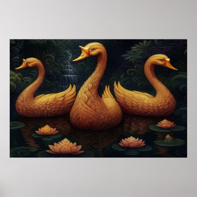 Golden Geese  Poster (Framsidan)