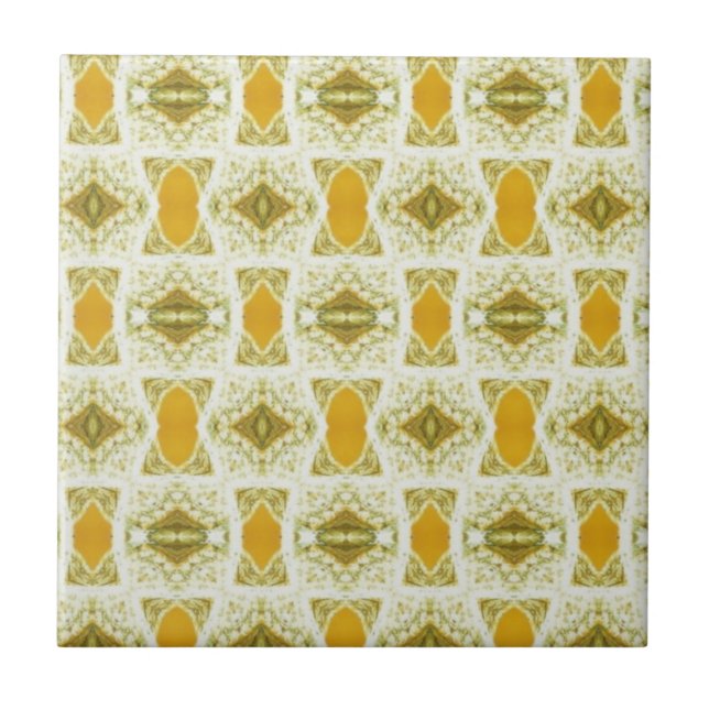 Golden geometric design kakelplatta (Framsidan)