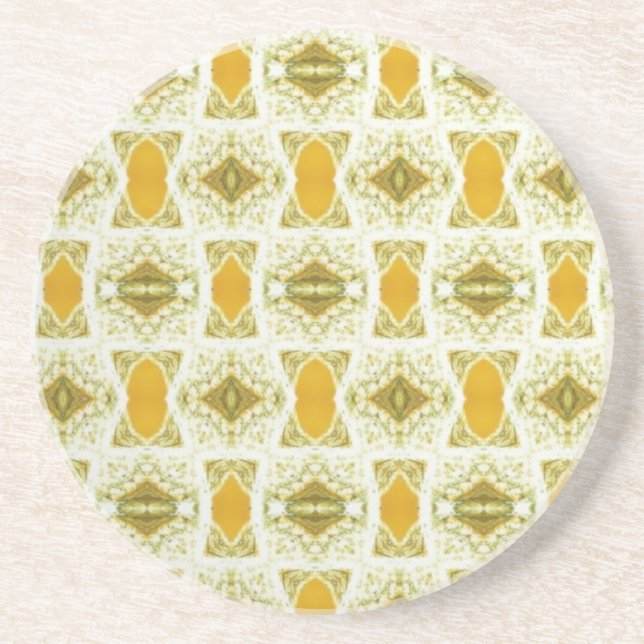 Golden geometric design underlägg (Framsidan)