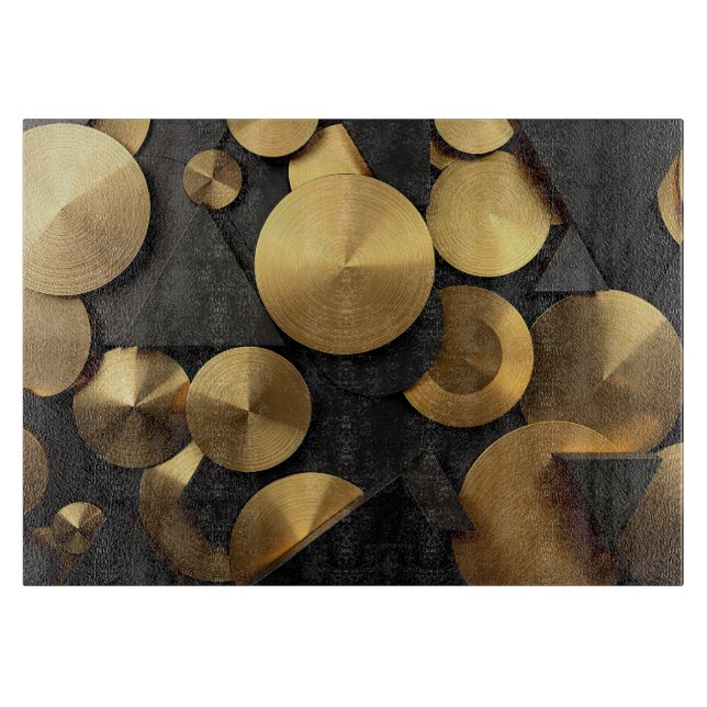 Golden Geometric Luxury-Abstrakten (Framsidan)