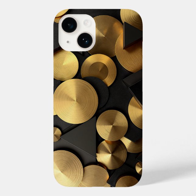 Golden Geometric Luxury-Abstrakten (Baksida)