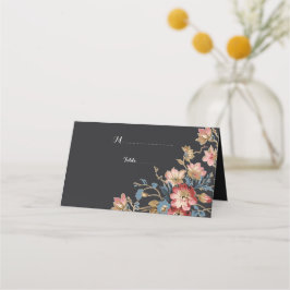 Golden Geometric Place-kort Placeringskort