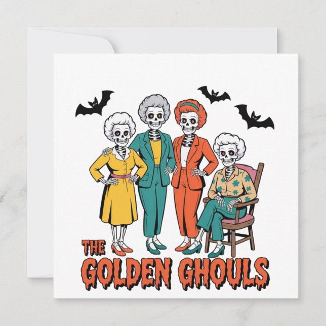 Golden Ghouls Girls'Halloween (Framsida)
