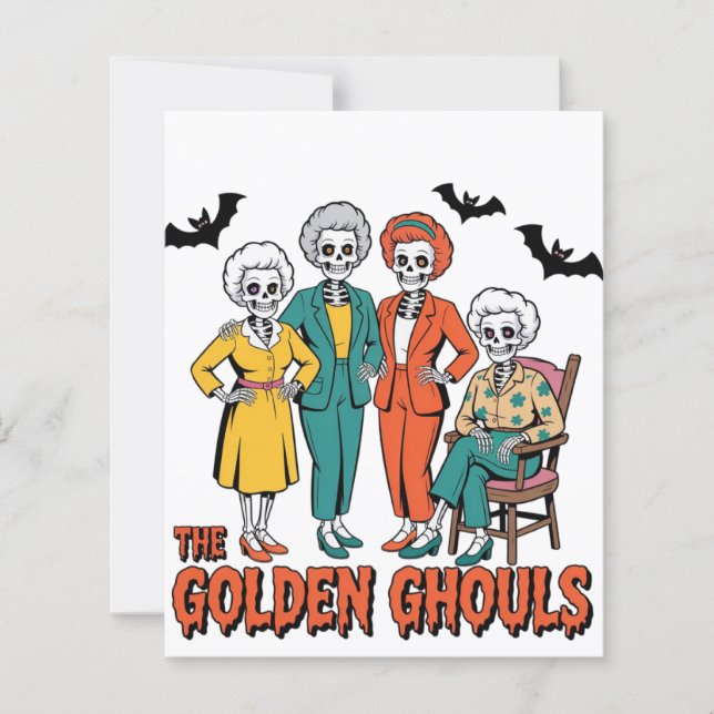 Golden Ghouls Girls'Halloween (Framsida)