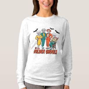 Golden Ghouls Girls'Halloween T Shirt