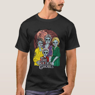 Golden Ghouls Halloween T Shirt