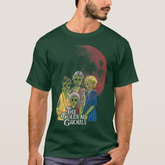 Golden Ghouls Halloween Zombie Inspired Art Fu T Shirt