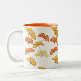 Golden Gingko Två-Tonad Mugg