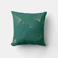 Golden Ginkgo Lövs Art Deco