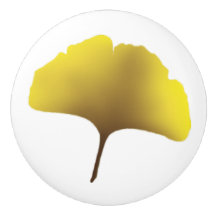 Golden Ginko knob