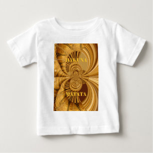 Golden Giraffe Art Print T-shirt