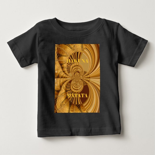 Golden Giraffe Art Print Tee (Framsida)