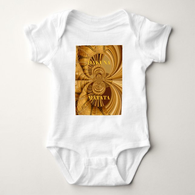 Golden Giraffe Art Print Tee (Framsida)