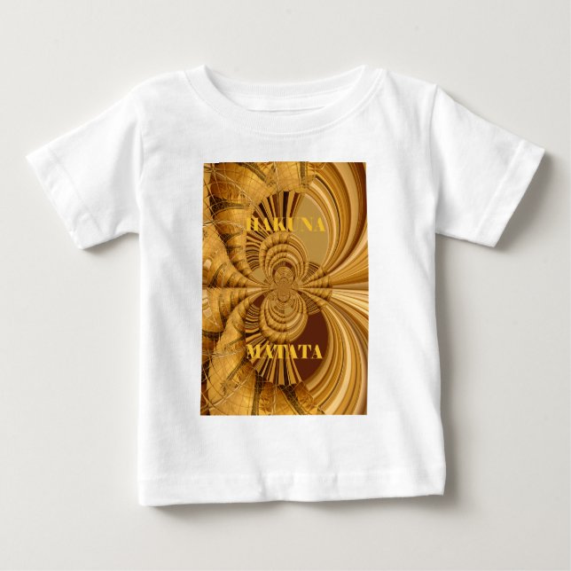Golden Giraffe Art Print Tröja (Framsida)