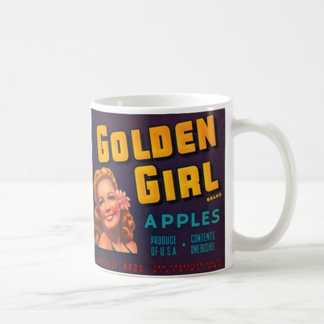 Golden Girl Apples Kaffemugg (Höger)
