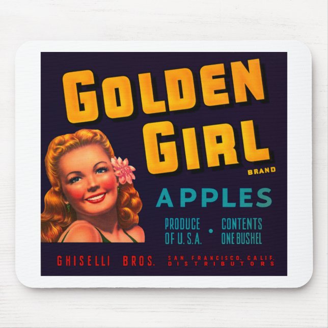 Golden Girl Apples Musmatta (Framsidan)