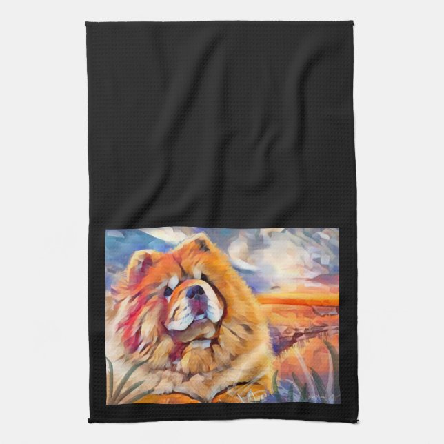 GOLDEN GIRL kökshandduk (Vertikal)