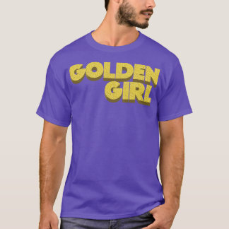 Golden Girl Retro 80s Aesthetic T Shirt