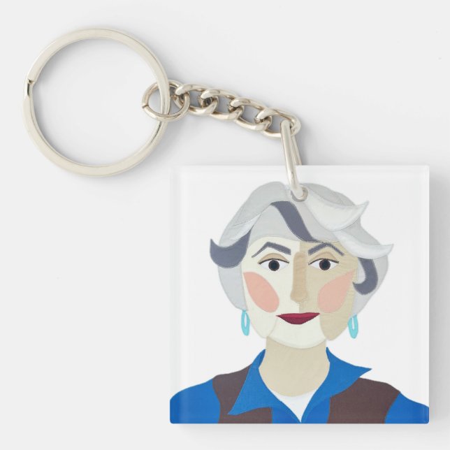 Golden Girls Acrylic Keychain (Framsidan)