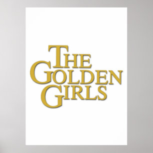 Golden Girls Logotyp Poster