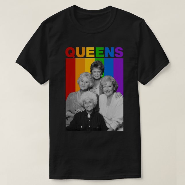 Golden Girls Queens T Shirt (Design framsida)