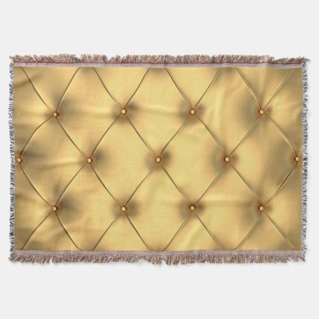Golden Glamor: Luxurious Insida Decor. Filt (Framsidan)
