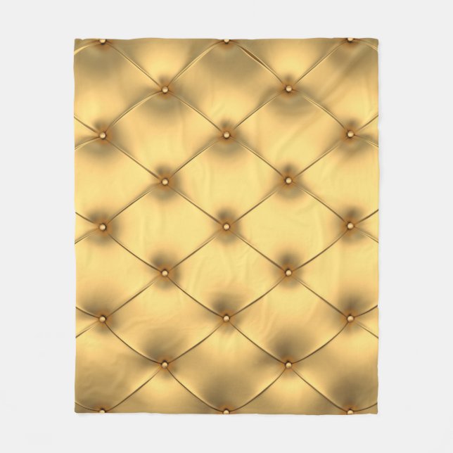 Golden Glamor: Luxurious Insida Decor. Fleecefilt (Framsidan)