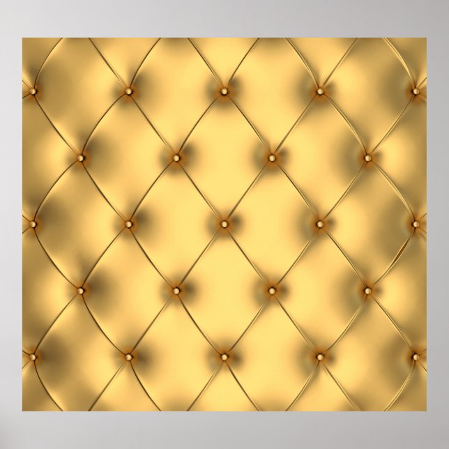 Golden Glamor: Luxurious Insida Decor. Poster (Framsidan)