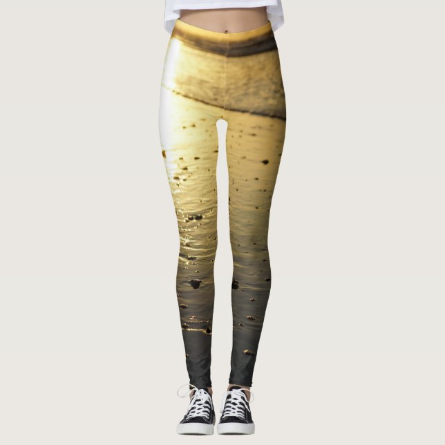 Golden Glassy Sand Leggings (Framsida)