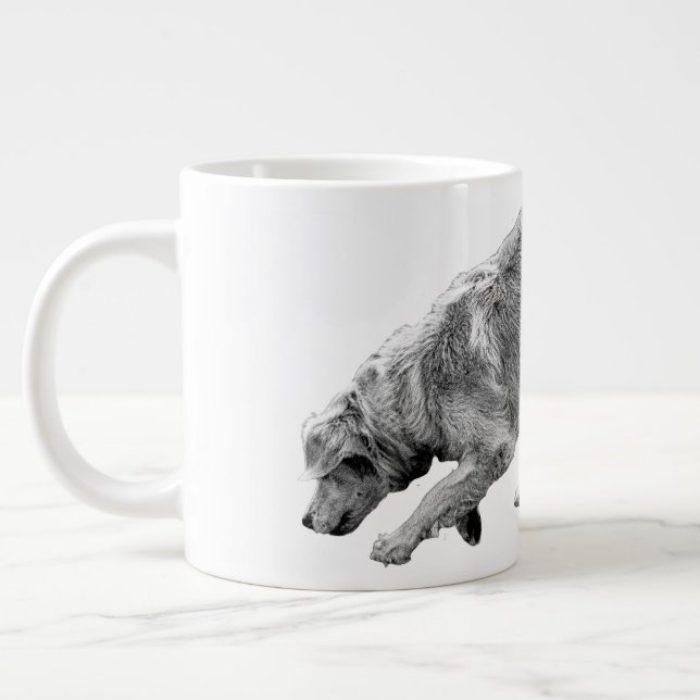 Golden Glide i Soft Winter Tones Jumbo Mugg (Vänster)