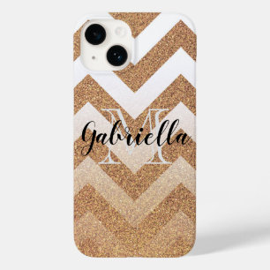 Golden Glitter Chevrons