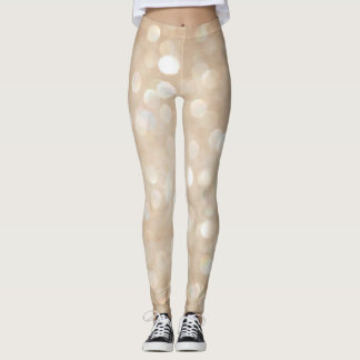Golden glitter, dimmig julbakgrund. leggings
