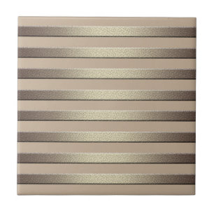 Golden glitter-gradient, stripe, rand bron kakelplatta