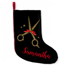 Golden glitter sax - Hair stylist -