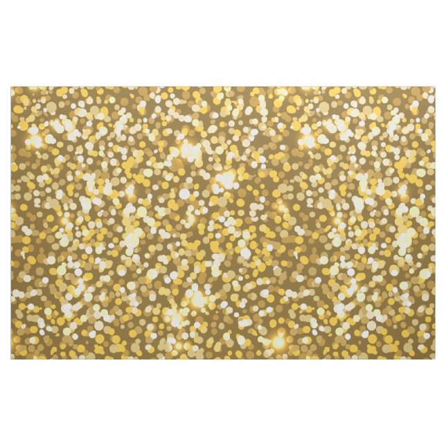 Golden glitter tyg (Fat Quarter)