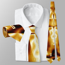 Golden Glow Bronze Modern Monogramme