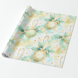 Golden Glow Noel – Pastell julgransprydnad Patte Presentpapper